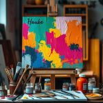 Big Abstract Wall Art In Calming Blue Hues