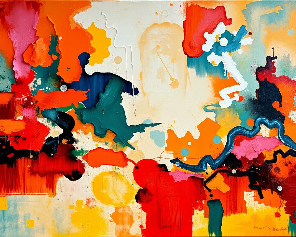 Big Abstract Canvas Art For Statement Corners