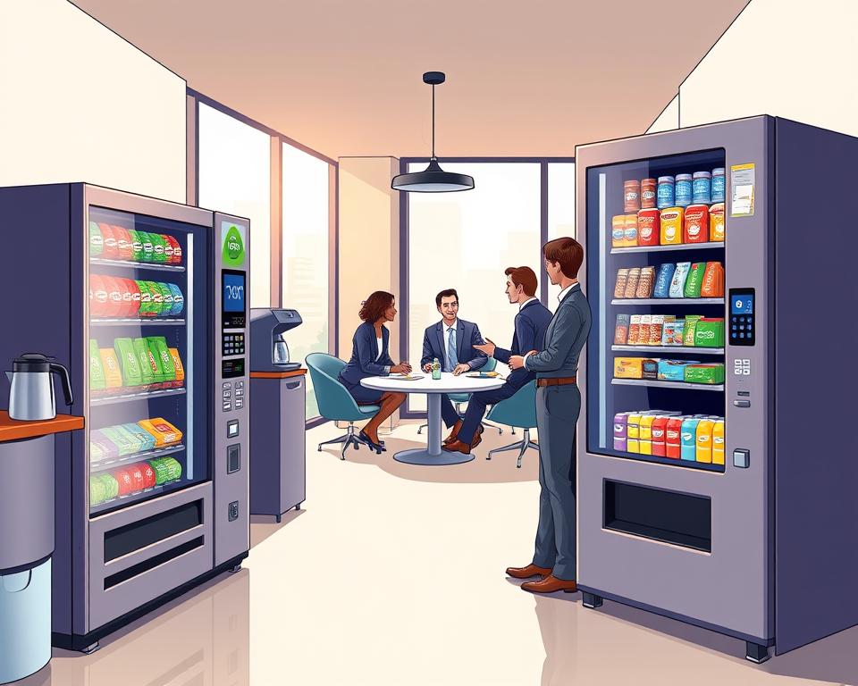 Custom Branding Options For Office Vending Services In Katy