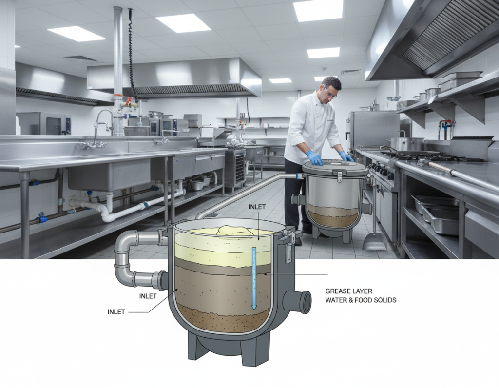 Professional Assessment for Grease Trap Repair or Replacement in Claremont