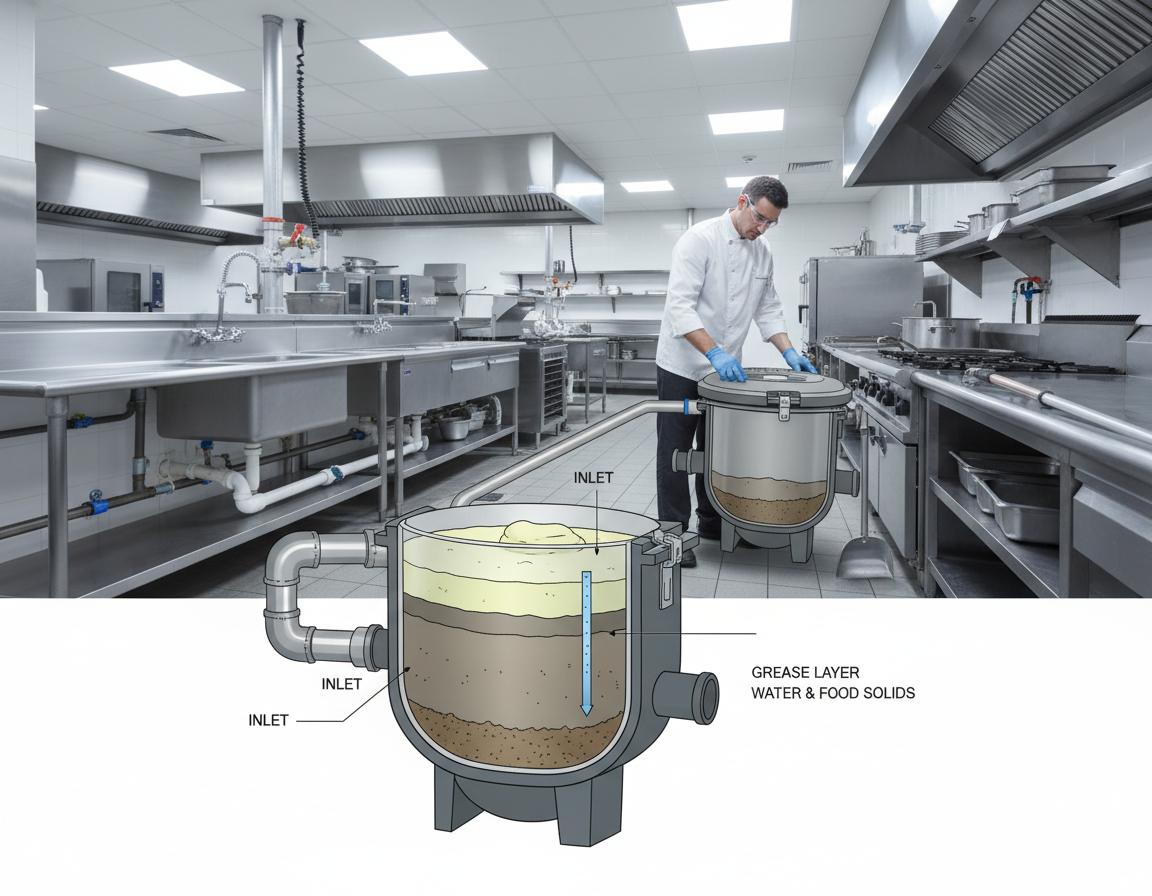 Professional Assessment for Grease Trap Repair or Replacement in Claremont
