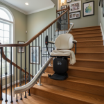 Overcoming Tight Turns With Curved Stairlifts Long Island Innovations