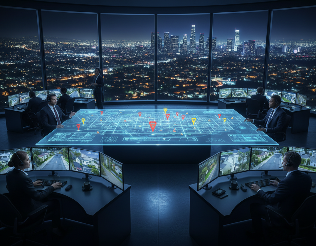Construction Site Security Guards In Los Angeles Protecting Active Projects