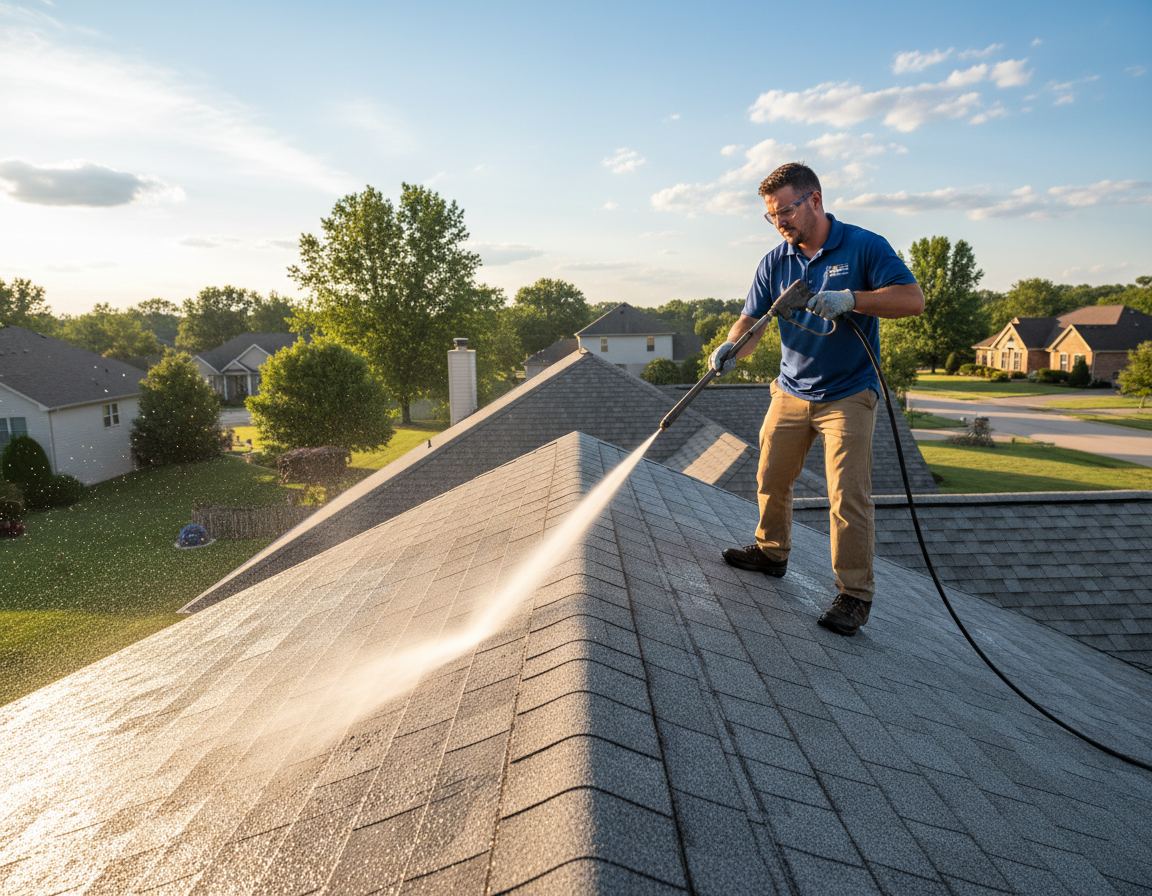 Upper Arlington Roof Services For Moss And Algae Treatment