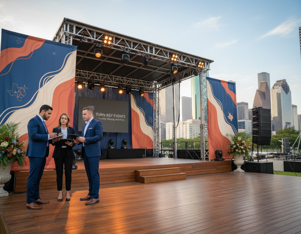 Multi Level Stage Designs For Houston Entertainment Venues