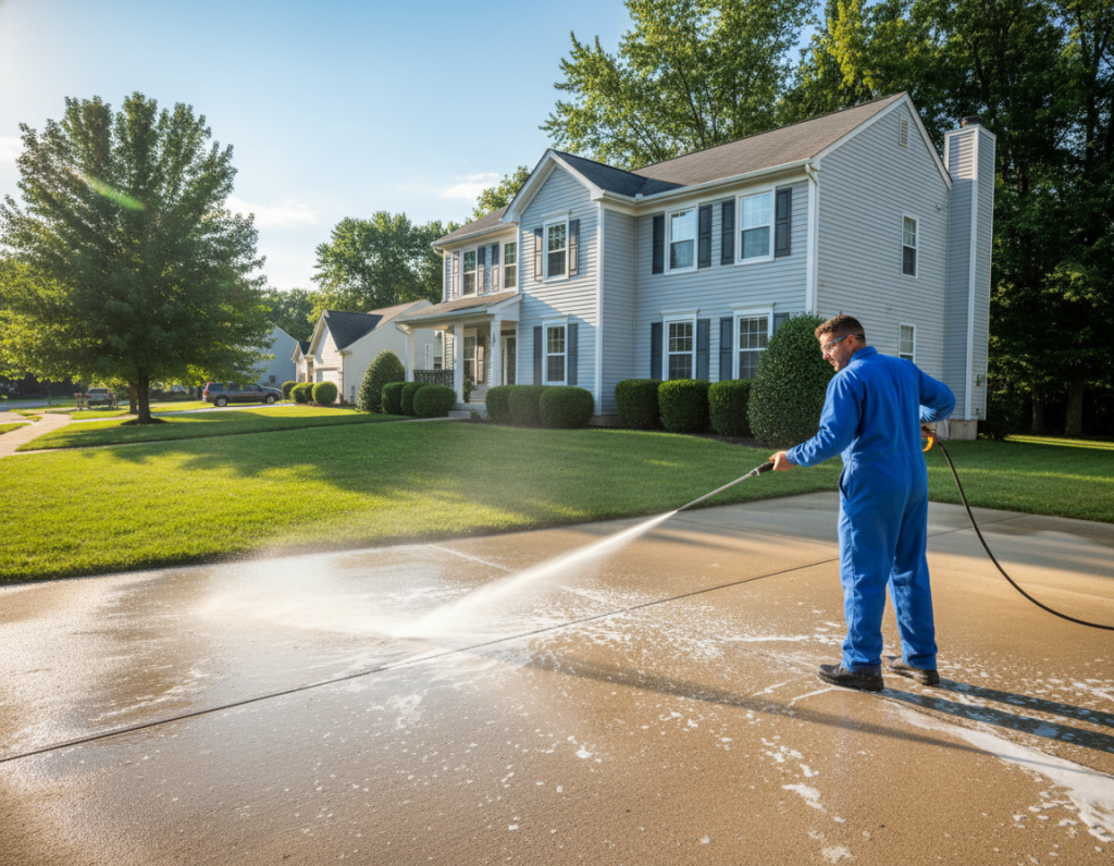 Lewis Center Roof Cleaning for Shingle Granules Protection