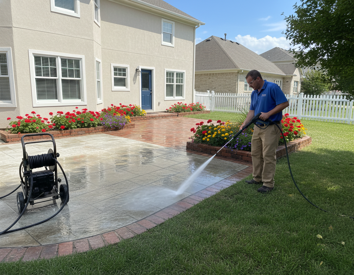 Pressure Washing Deck Near Medford Oregon