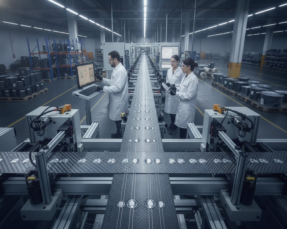 Troubleshooting Matrix Defects on a Fiber Ribbon Line